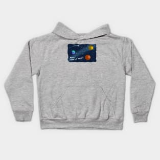 Mars, Here We Come!! Perfect Funny Space, Mars lovers and Astronauts Gift Idea, Distressed Retro Vintage Kids Hoodie